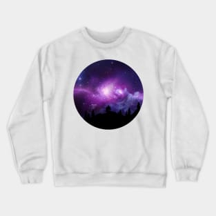 Starry landscape Crewneck Sweatshirt